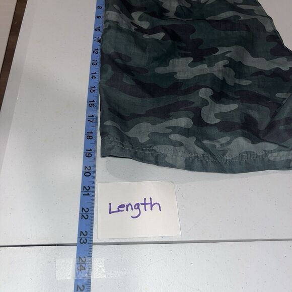 Shark Tee Men’s Board Camo 19” Shorts 32 Pockets Beach Swim Casual Vacation - Picture 6 of 10